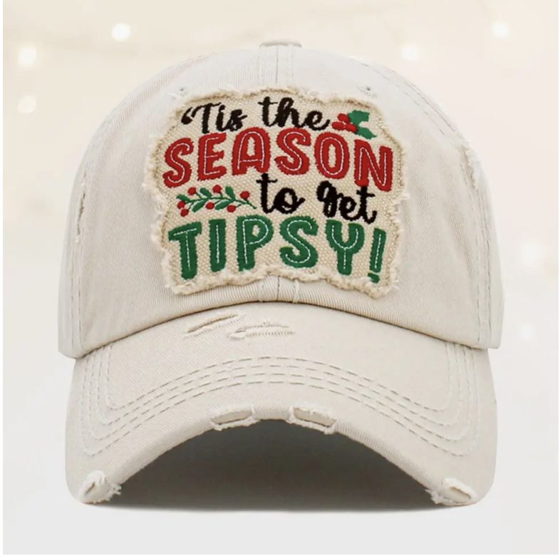 Tis The Season To Get Tipsy Hat Tis The Season To Get Tipsy Hat